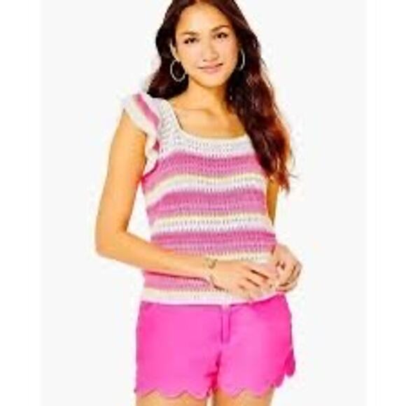 Lilly Pulitzer Sweaters - Lilly Pulitzer Cordetta Striped Sweater Size M